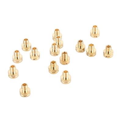 Kit getti principali carburatore 15 pezzi 88?150 ugello in metallo resistente per Mikuni N100 604 VM22 VM24 VM26 VM30