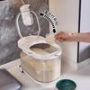 Kapa Bear Rolling Rice Storage Container with Timer