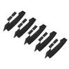 5 Sets RISK Bicycle Chain Protective Stickers Soft Anti Scratch Paster With Cable Hose Stickers for Mountain Bike