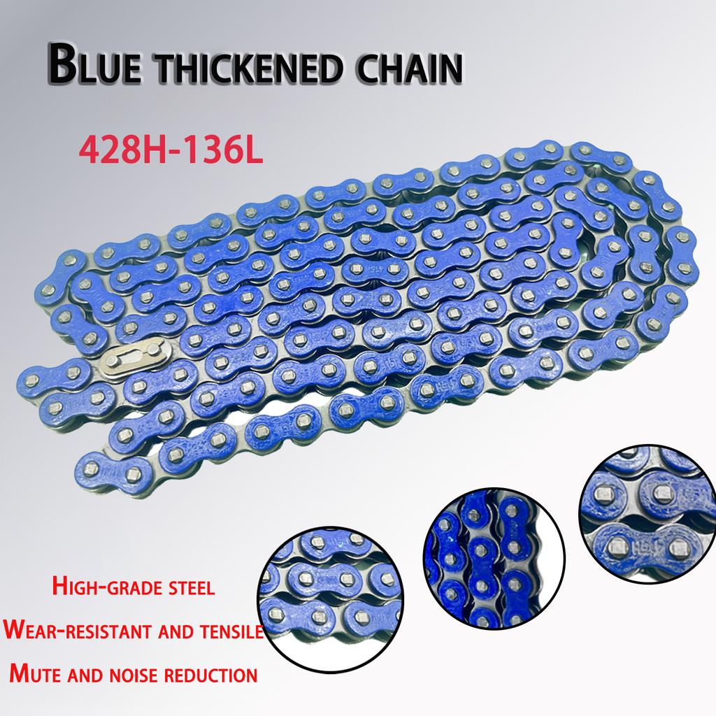 Universal Motorcycles chains 415H-110-132 428H-136Motorcycle Drive Chain Link For 50 70cc 90cc 110cc 125cc 140cc 150cc Pit Dirt