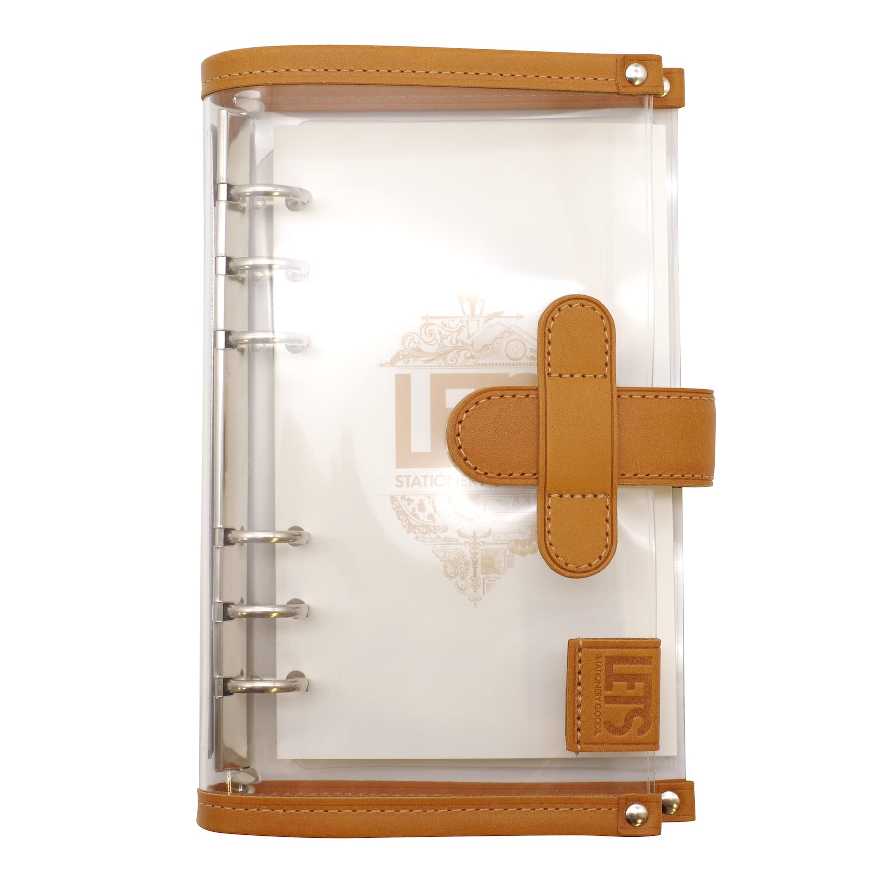 

LETS STATIONERY GOODS Clear System Notebook Bible [Natural]