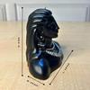 Adiyogi Shiva Statue for Car Dash Board Adiyogi Shankara for Home & Office Decor/Diwali Gifts Items (Pack of 1) Black
