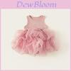 Princess Summer Dress For Girls With Puffed Skirt And Sleeveless Design Perfect For Parties And Casual Wear