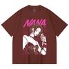 230 Gsm 100% Cotton Nana V1 Osaki Print Unisex Heavy Cotton T Shirt