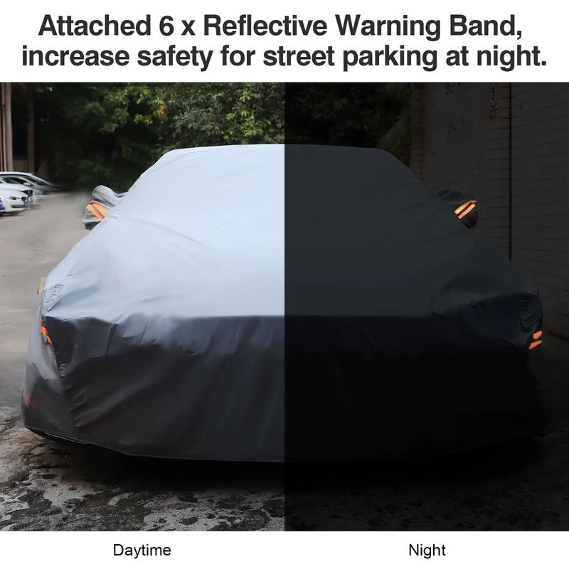 Universal SUV UV Cover Coat Protector Dust Rain Snow Water Proof Protective Full Car Covers Indoor Outdoor D45 190T Auto Covers