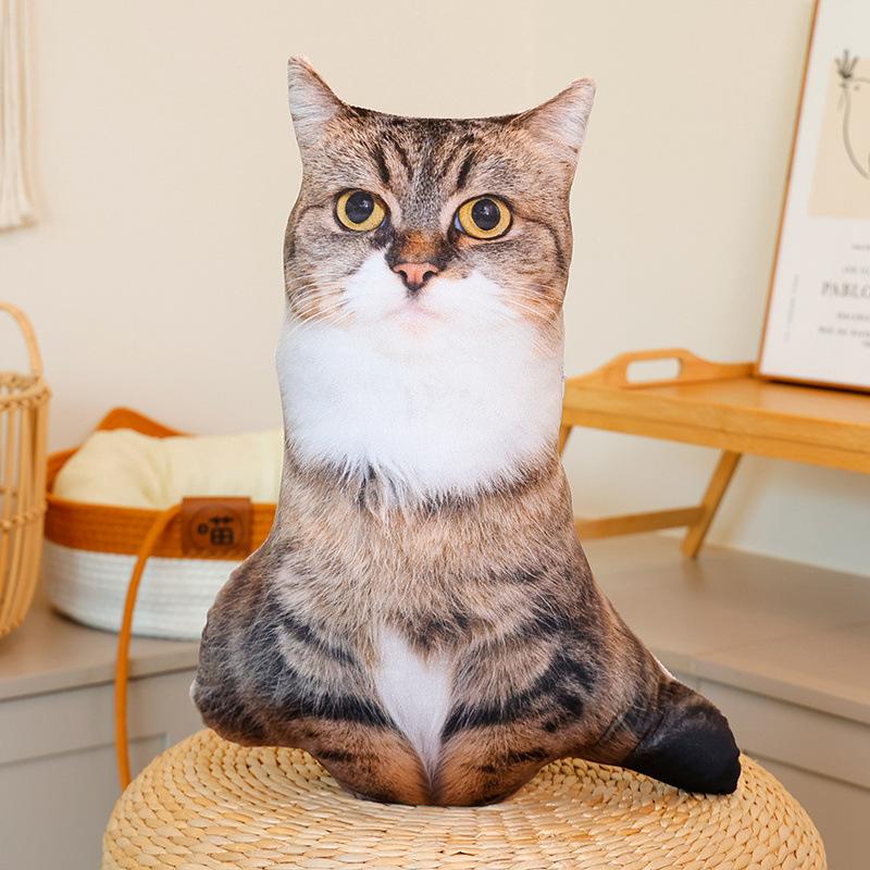 Cute cute cat throw pillow plush toy doll cat doll home pillow cushion girl doll