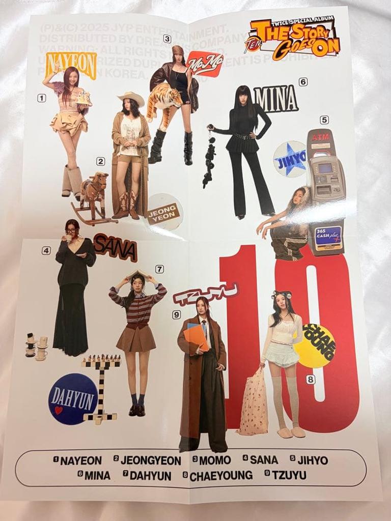 [USED] TWICE TEN THE STORY GOES ON Momo