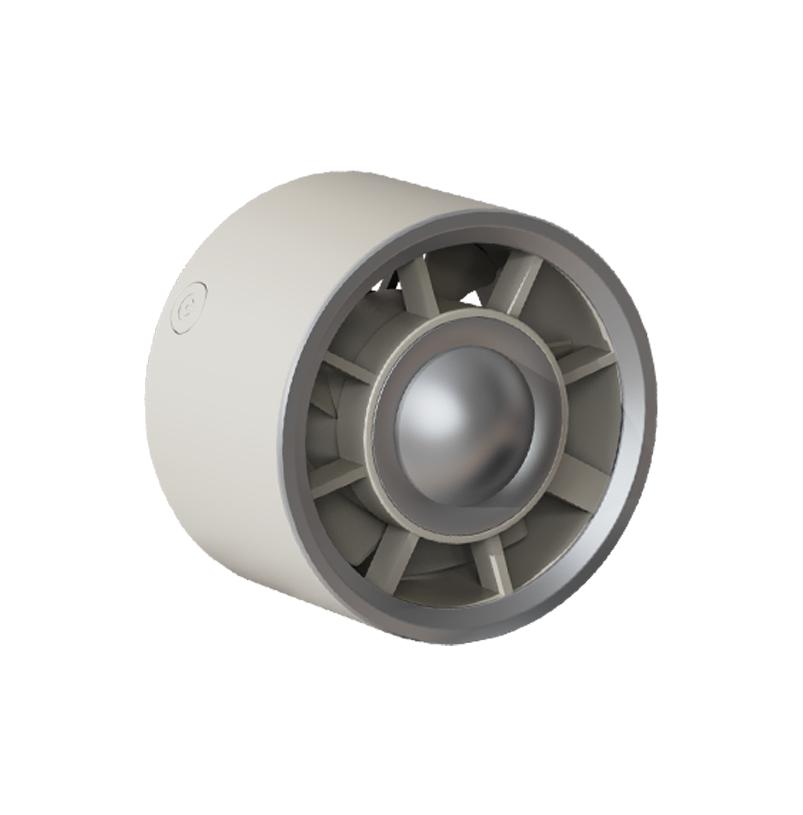 New Car Mini Fan Air Outlet Fan Gradient Colorful Ambient Light Typec Charging Port Is Suitable for 99% Car Air Outlet Clip Fans