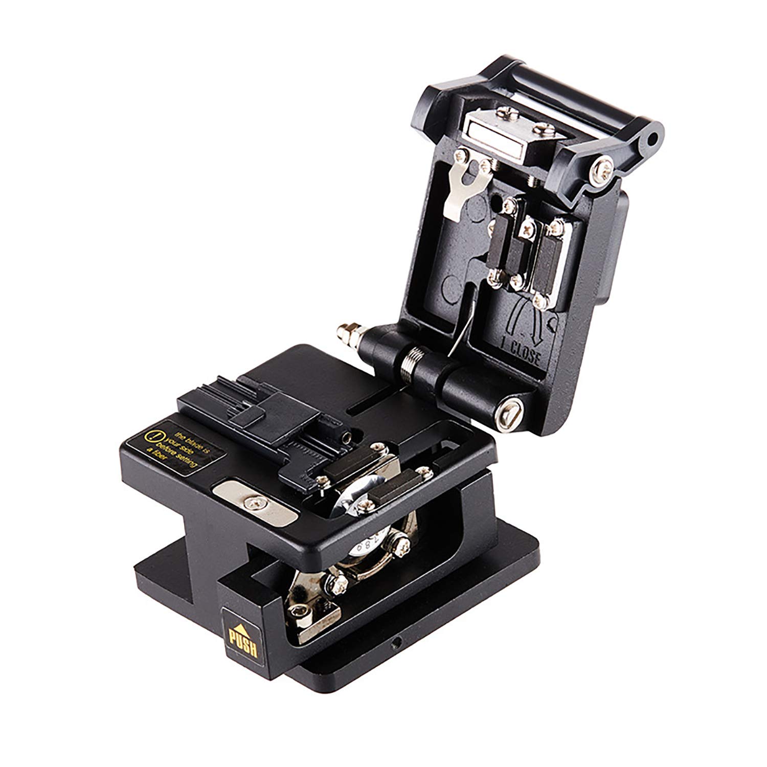 

KKYOYRE Fujikura Fiber Optic Optical Fiber Cable Cleavage Knife Fiber Optic Cleaver Fiber Precision Cutting Tool for Cold Includes Electronic File and