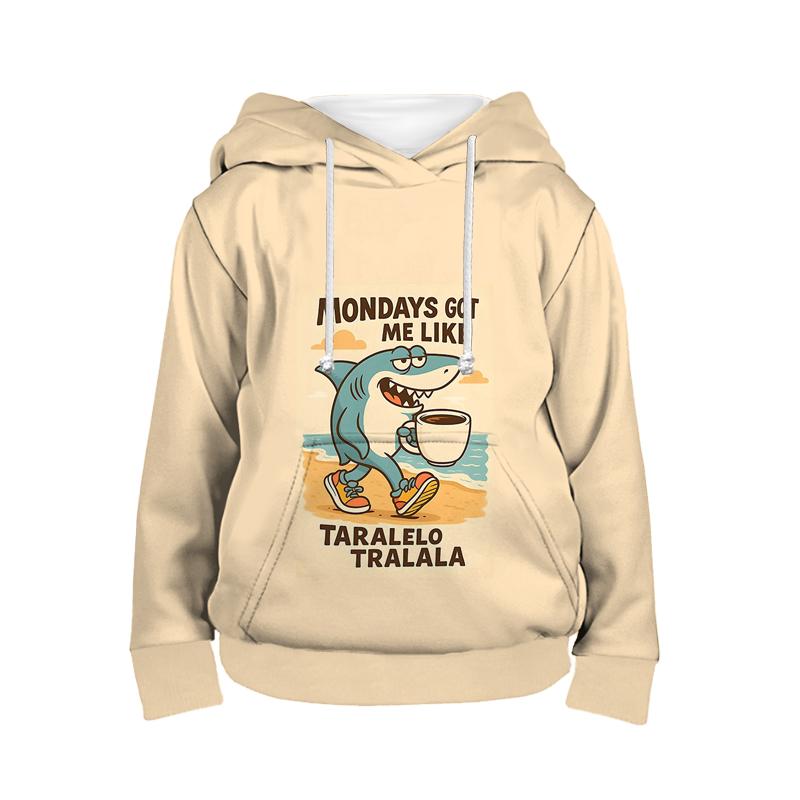 

Худи Tung Tung Tung Sahur Italian Brainrot Детская одежда Тралалеро Тралала Детская спортивная толстовка для мальчиков и девочек Пуловер 150 оранжевый