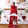 Christmas Wine Bottle Cover Wine Gift Bag New Year 2023 Xmas Gifts Holiday Party