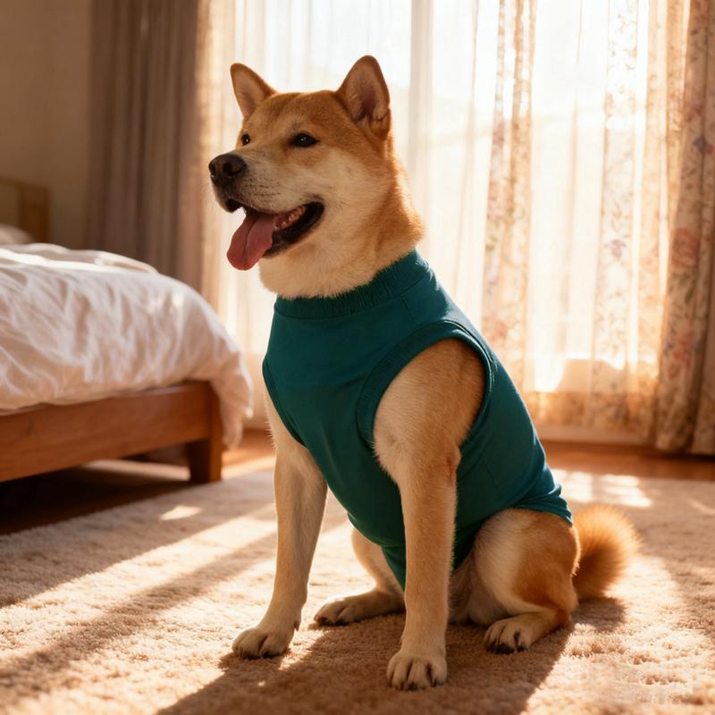Pet Dogs Spaying Suit Recovery Vest