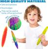 Mini Fidget Worm Toy Elastic Mesh Sensory Toy Stress Anxiety Relief Decompression Fidget Toys Portable Telescopic Slug