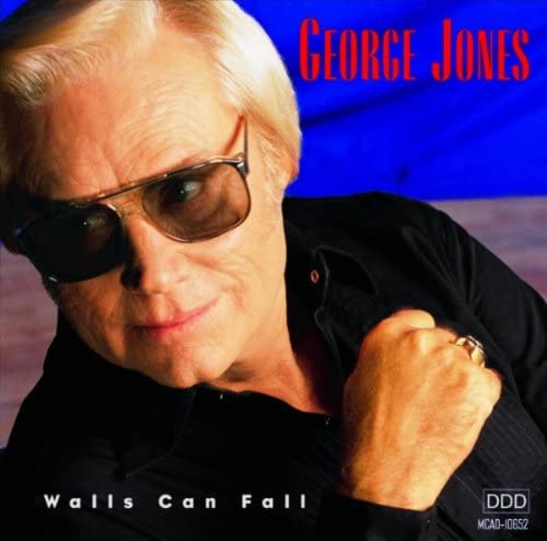 

CD GEORGE JONES - Walls Can Fall MCAD10652 MCA Records 1992 US Rock Used