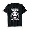 Everything Hurts And Im Tired Panda Lifting Gym Quotes T Shirt Vintage Unisex Homme Stylish Streetwear Fashion