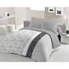 Parure De Couette Microfibre ETHNO - 1 Housse De Couette 220 X 240 Cm + 2 Taies D'oreiller 63 X 63 Cm - Gris