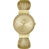 Chiffon Gold Stainless Steel Ladies Quartz Watch W1083L2