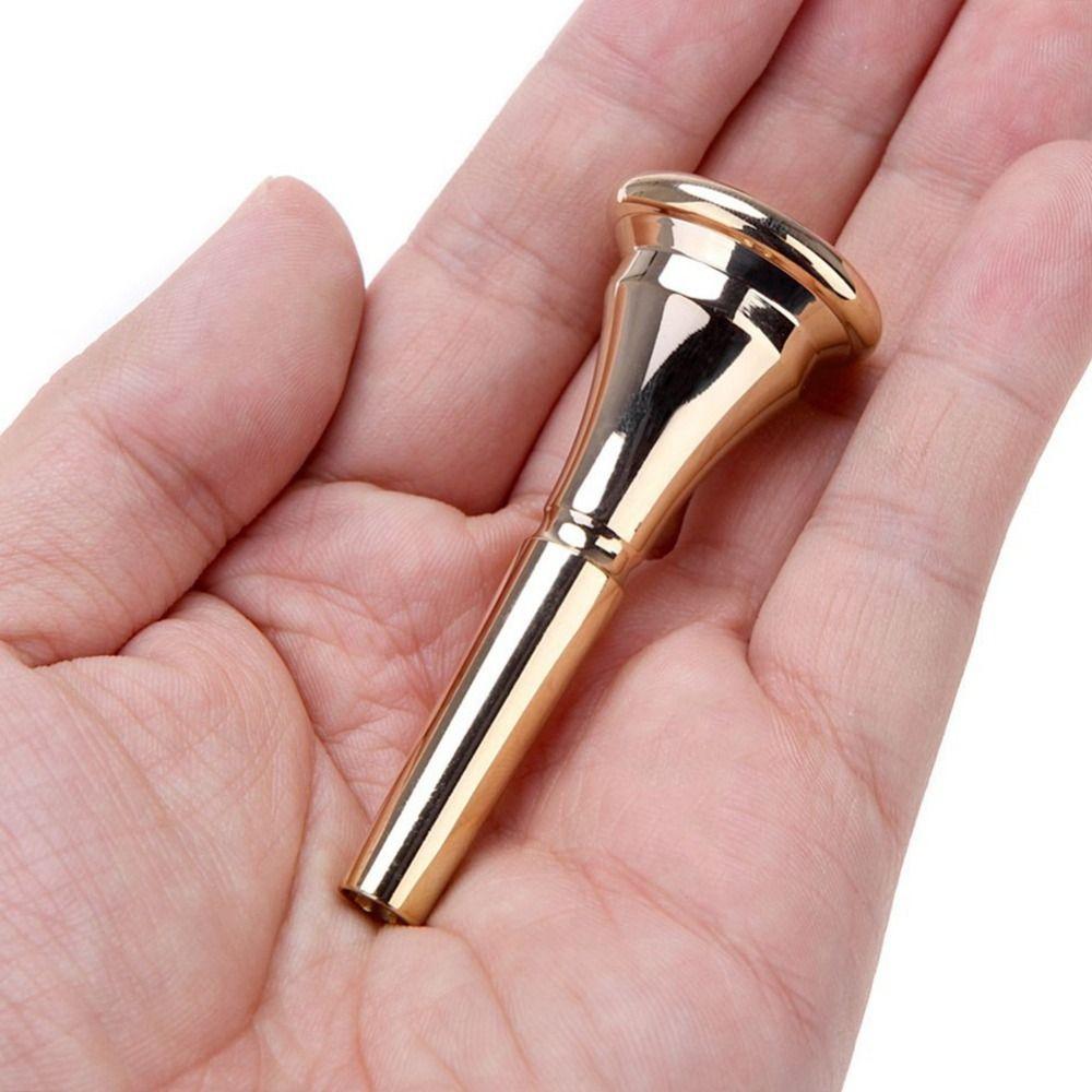 Gold Silver Horn Mouthpiece Replacement Parts French Horn Mouthpiece Instrument Accessories