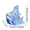 Cartoon Shark Pen Holder Creative Stationery Storage Box Study Room Resin Pen Holder  School