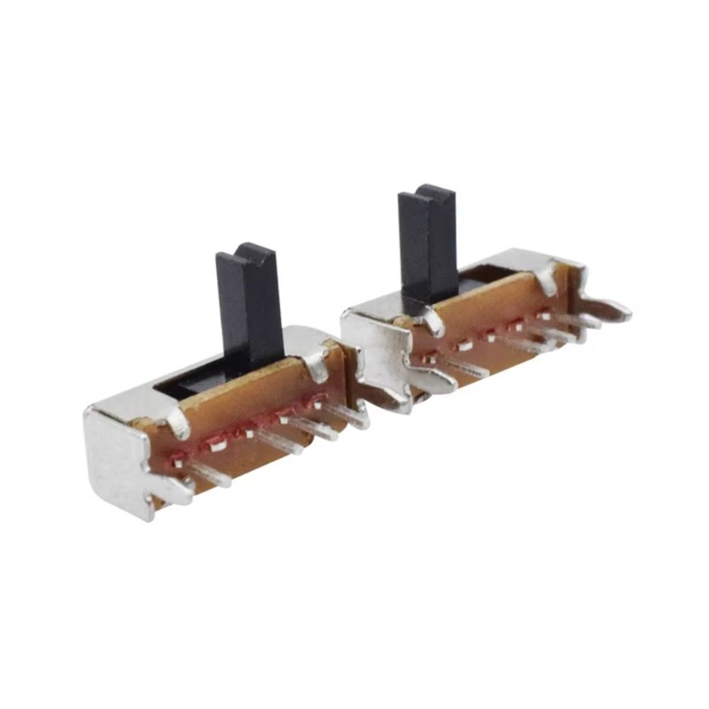 10pcs 0.5A SK13D07VG4 Slide Switches DC 50V Right Angle Slide Switches Control Panels