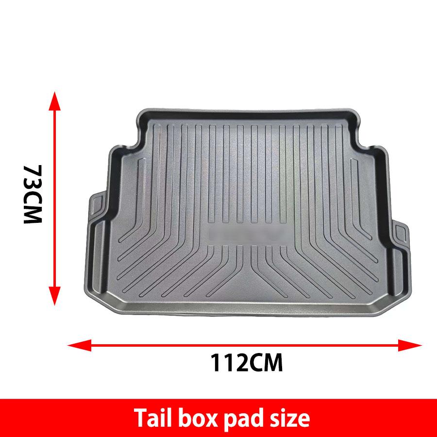 2022-2025 Honda Vezel/HR-V Trunk Mats - Durable, Waterproof, Eco-Friendly TPE