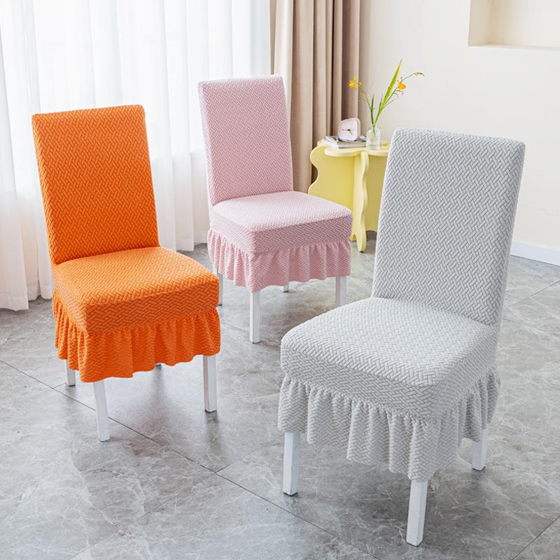 Elastic Thickened Universal Cover Chair Cover Seat Dining Table Backrest Cover Universal Home Use Stool Cover Durable