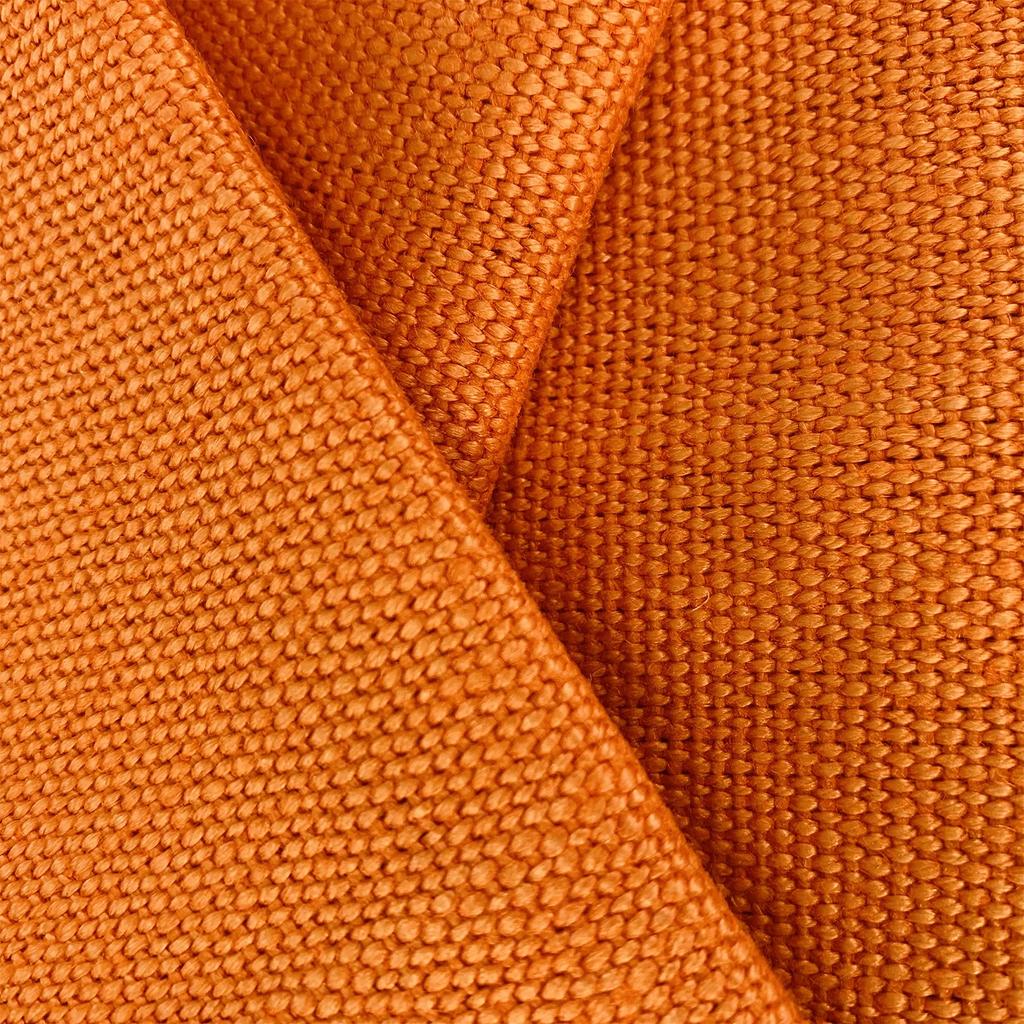 Hemp Canvas 100% Canvas, 530gsm, Heavyweight, Leather-Lined (Orange, 100cm)