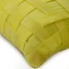 The HomeCentric Custom Yellow Shams Textured Pintucks Pillow Sham Pillow Sham Silk Pillow Shams Contemporary Pillow Shams Solid - Yellow Brick Road