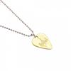 Beautiful Guitar Picks Necklace Plectrum Plucked String Instrument Accessories Gold & Sliver Color