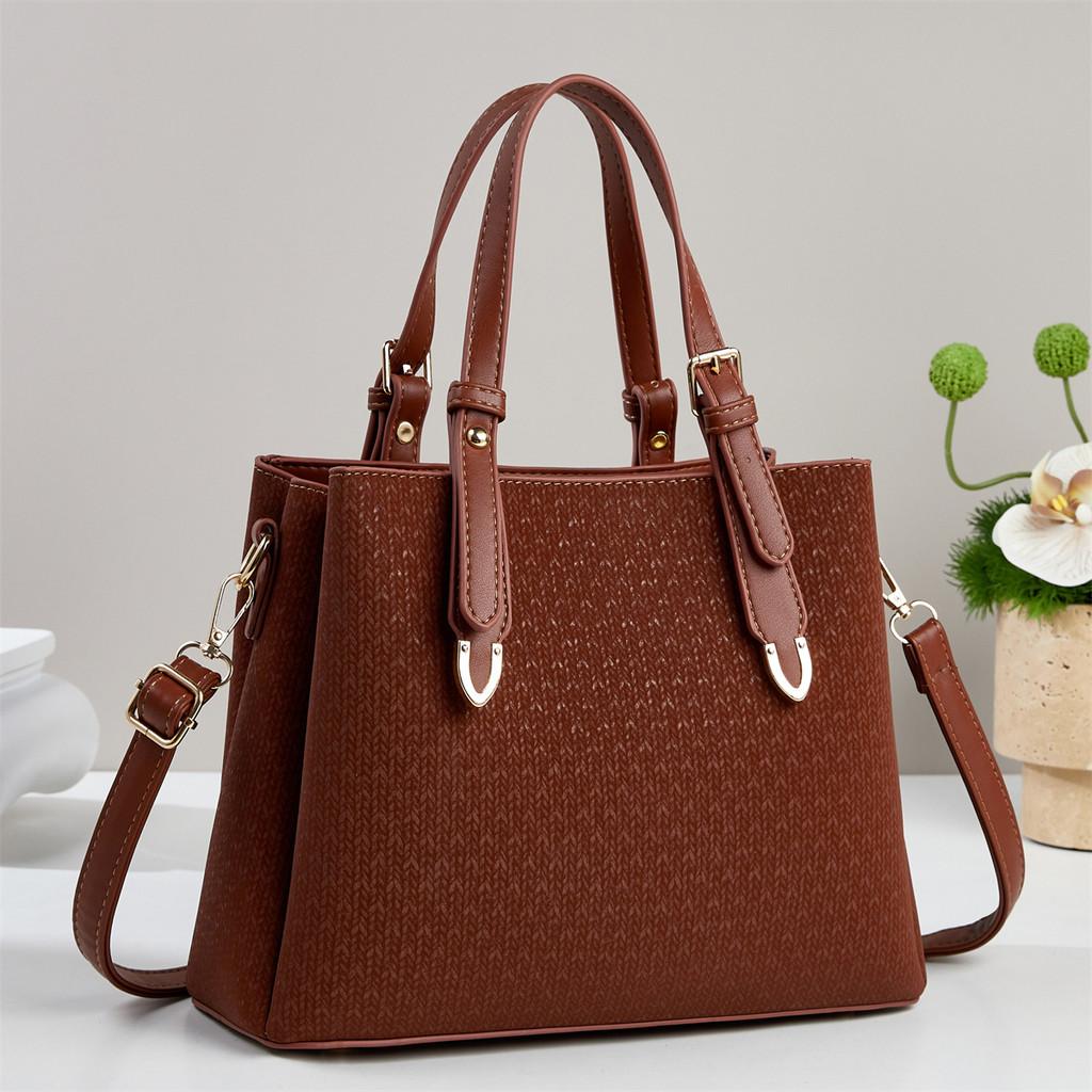 Trendy Simple Pu Crossbody Bag With Inner Pouch For Casual Outings And Travel