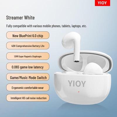 YIOY Z20spro True Wireless Semi-In-Ear Bluetooth Earbuds