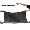 Super Absorbent Lint Free Cloth Microfiber Double Layers Thick Cleaning Cloth Soft Towel for Car Wash Water Removal