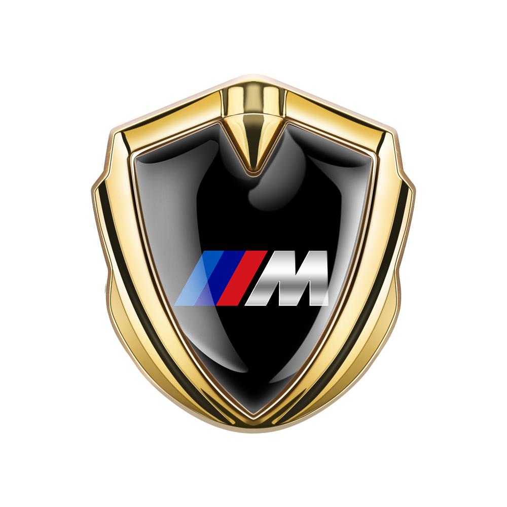 1pc 3D Metal Car Side Fender Shield Emblem Badge Logo Sticker For BMW M E46 E90 E60 F30 E39 F10 E87 E36 F20 E34 Auto Accessories