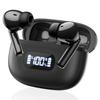 Earphones New Bluetooth Wireless Earphones ENC Noise Cancelling IPX6 Waterproof LCD Display Battery Level Indicator [2026 Model, 6.0] Hi-Fi