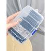 1pc Hair Clip Storage Case, 5 Compartments Box For Hairpins, Makeup Hair Tie, Bobby Pins And Other Hair Accessories