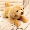 Simulation Pet Husky Corgi Plush Toy Cute Cartoon Animal Labrador Stuffed Doll Home Decor Gifts For Girl