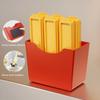 7pcs/set French Fries Shape Ice Mould Creative Reusable Freezing Mold Bar Grinding Tool 6pcs Ice Grid 1pc Box