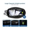 with Shoe Pocket Sports Racket Pack Holds 1-2 Tennis Rackets Badminton Bag  Outdoor Sports