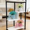 Decoration Mini Bicycle Ornaments Miniature Garden Artificial Flowers Ornaments  Wedding Decor
