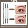 Novo Ultra-Fine Eyebrow Pencil Female Distinct Look Wild Eyebrows Nature Waterproof Sweatproof Long Lasting Fadeless Newbie Beginner