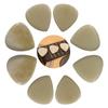 30x33mm Electric Guitar Picks Ox Bone Guitar Finger Picks Guitar Plectrums Natural Guitar Ukulele Picks Guitar Accessory