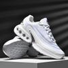 Amazon large-size shoes, new men's and women's air cushion sneakers, cushioning and breathable, student running training