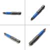 Magnetic Screwdriver Bits PH1/PH2/PH3/PZ1/PZ2/PZ3 Alloy Steel 10pcs 50mm