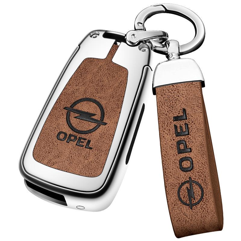 Opel Antara/Insignia Folding Key Case Metal Cover Set - Full Coverage Shell with Buckle