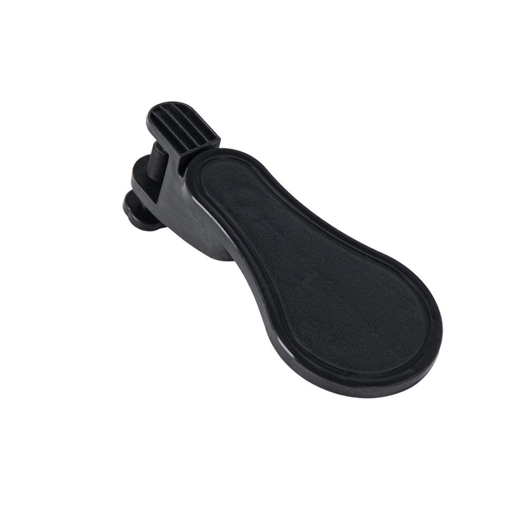 מעמד זרוע למחשב מסתובב עם מגש מקלדת ומשטח עכבר עם תמיכה לפרק כף היד