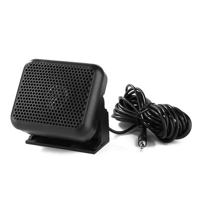 NSP-100 Mini Externer Lautsprecher 3,5mm Zwei-Weg für Yaesu FT-847 FT-920 FT-950 FT-2000 CB Auto Mobile Radio Walkie Talkie Lautsprecher
