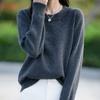 Navava Men Beaded PoinT Round Neck Long Sleeve KniT T shirT Nk2722