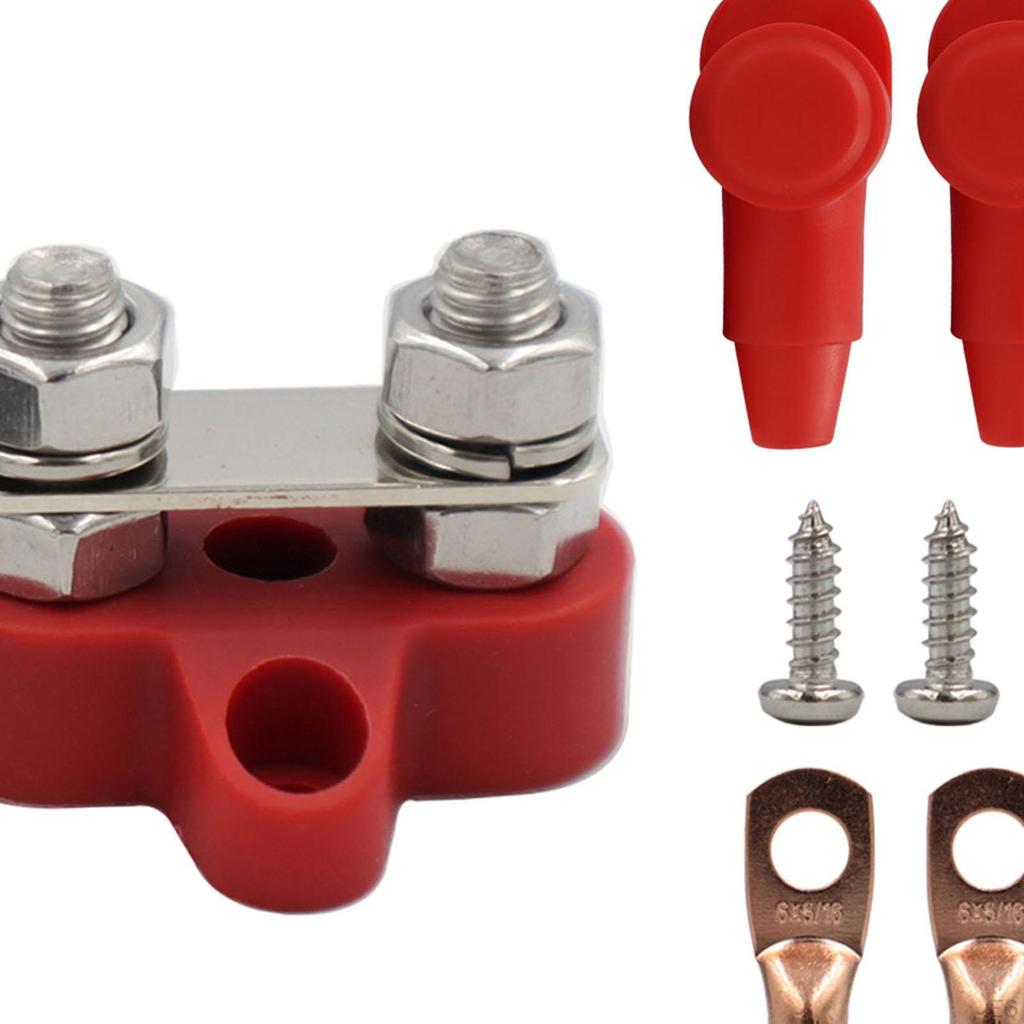 Junction Block Kits 48V Insulated Terminal Stud for Truck RV Boat