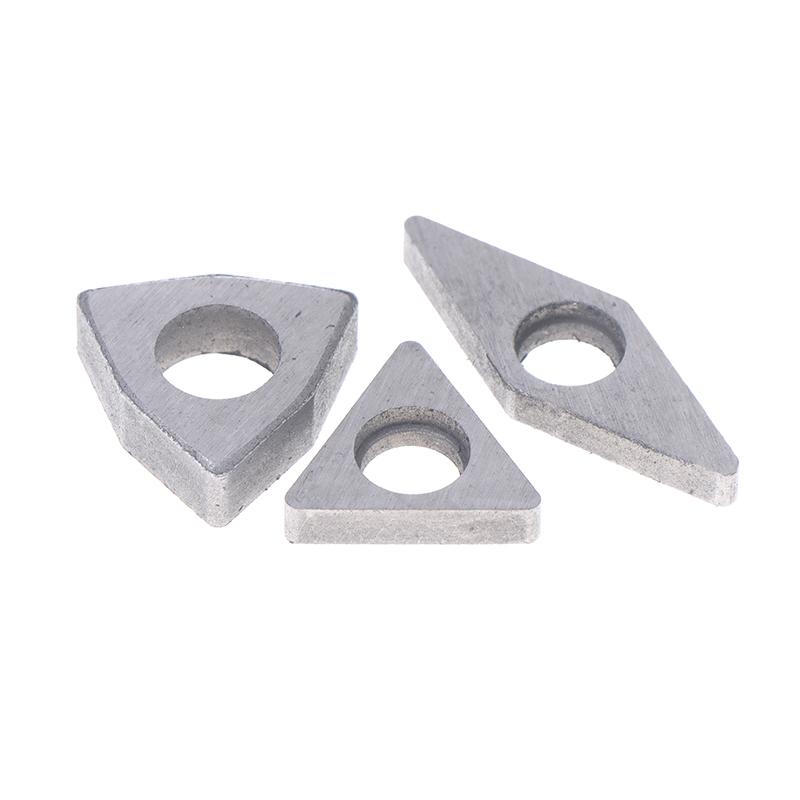 10Pcs Carbide Shim for CNC Toolholder, Replacement Insert Seat for MW0804/MT1603/MV1603 External Turning Toolholders