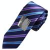 Bonding Process Backed Fabric Volume Feeling Made In Japan MADE IN JAPAN Necktie Brand KOSHINO Striped Pattern Silk Unisex Compatible [Michiko London]
